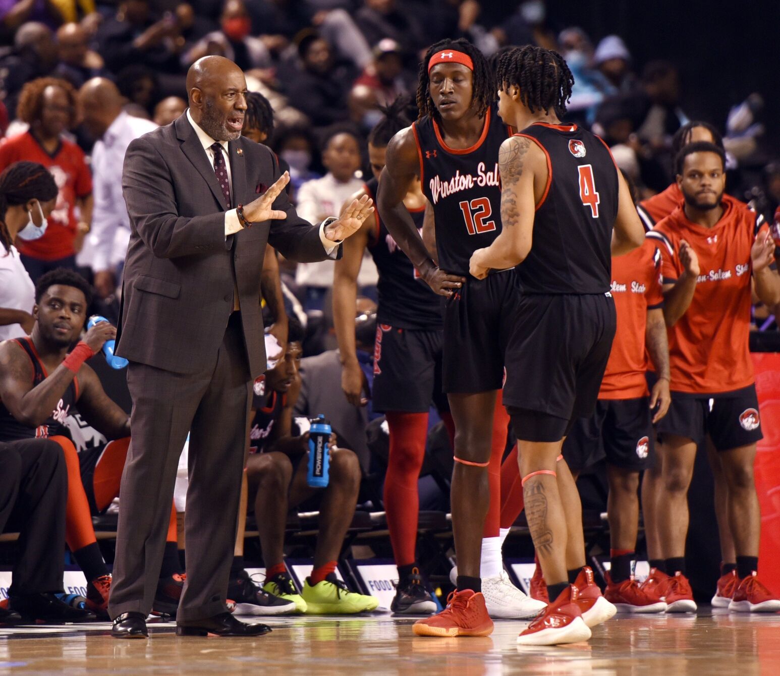 Winston-Salem State Virginia Union basketball